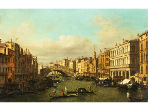 znany jako "Canaletto", 1697 - 1768, następca, Giovanni Antonio Canal