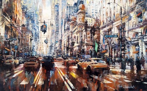 Metropolis. Manhattan Lexington Avenue, 2024, Piotr Zawadzki