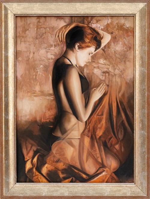 Kobieta o rudych włosach I, 2014, Paulina Wilk