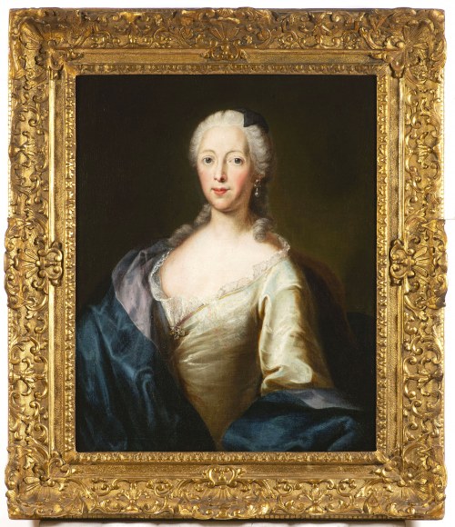 Jacopo Amigoni (1682-1752) Portret damy, Jacopo Amigoni