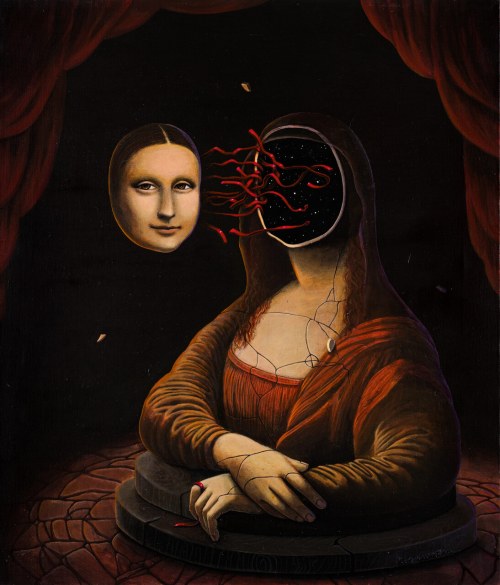 Być jak Mona Lisa "Sen o mnie", 2022, Kat Garstka