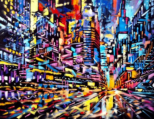 Nocna Warszawa, 2021, Łukasz Dziedzic