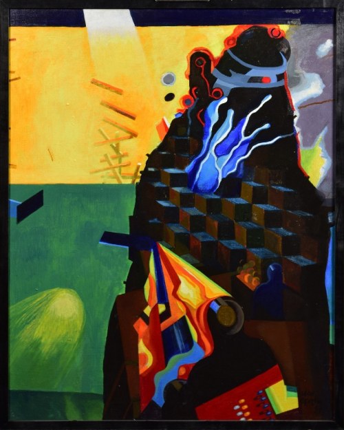 Kompozycja, 1984, Lech Okołów