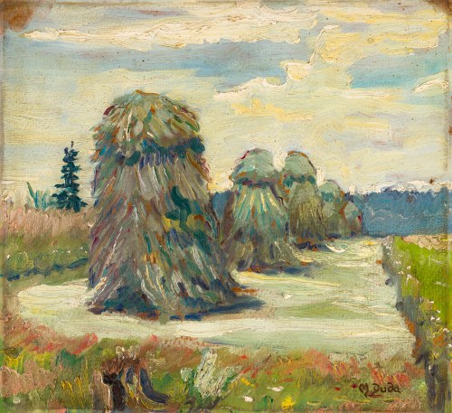 Kopy siana, lata 20. XX w., Miron Duda