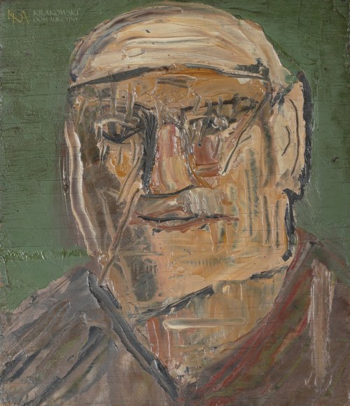 "Autoportret I" (1961-1962), Jerzy Panek
