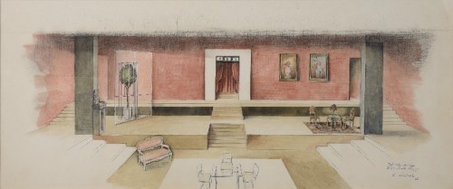 Projekt scenograficzny, 1986, Kazimierz Wiśniak