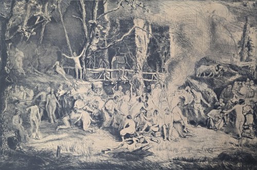 Noc świętojańska, 1802, Jan Piotr Norblin