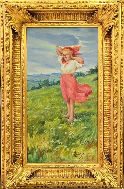 Dziewczynka, 1930, Kasper Żelechowski