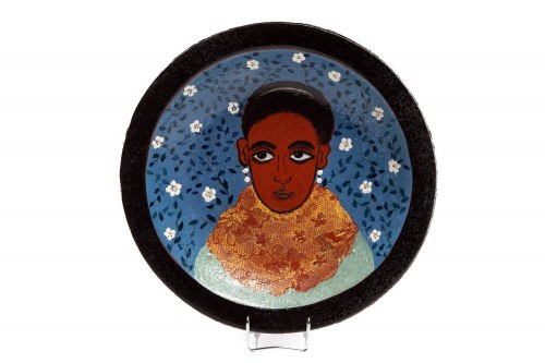 Ceramiczna patera, 2012, Elżbieta Stanhope