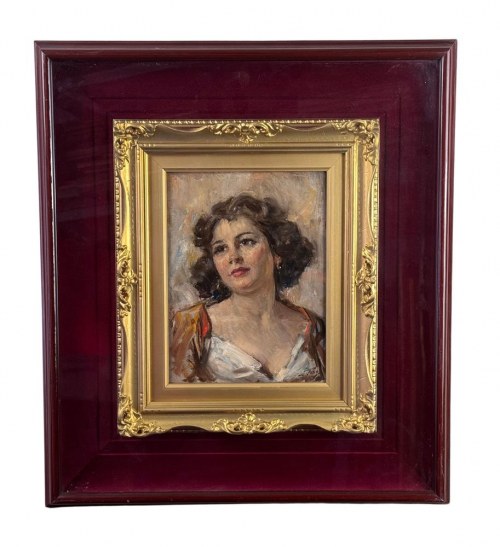 Portret kobiety - Attilio Toro (Napoli 1892 - 1982), Attilio Toro