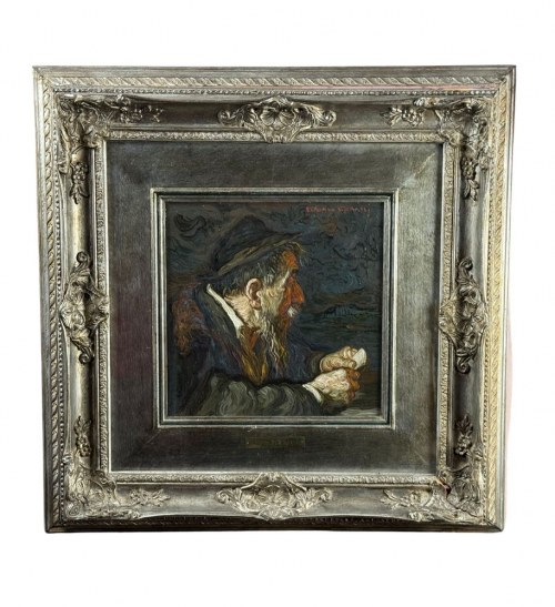 Portret starszej osoby - Alfonso Grassi (Solofra, 3 czerwca 1918 - Salerno, 7 lutego 2002), Alfonso Grassi