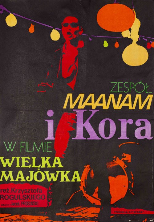 Zespół Maanam i Kora w filmie Wileka majówka, 1981, Maria Mucha Ihnatowicz
