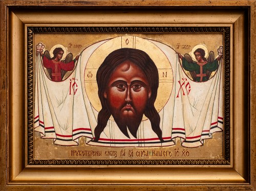 Mandylion ikona, 2003, Malwina Wójcik