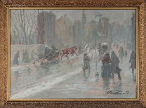 "Zgiełk uliczny", Roman Antoni Breitenwald