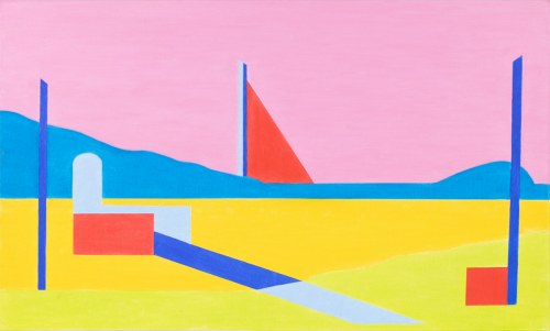 Na plaży, 2024, Ilona Woźniak