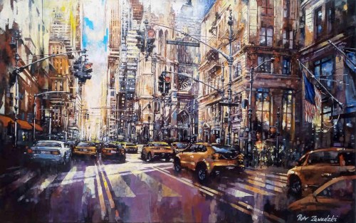 Metropolis. St. Thomas Church Manhattan NY, 2024, Piotr Zawadzki