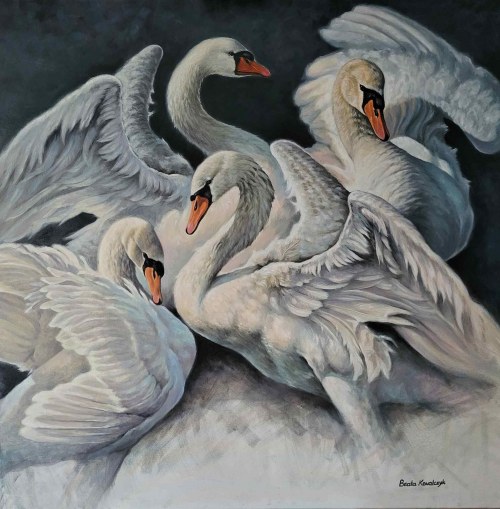 Ballerinas, 2024, Beata Kowalczyk
