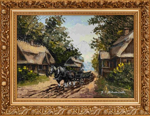 Wiejska droga, 2004, J.S. Niewiarowski