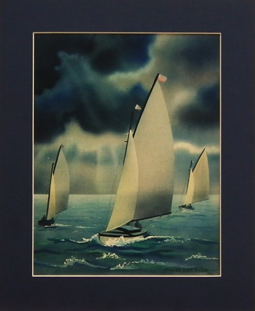 Regaty na Bałtyku,1934, Atelier Girs-Barcz