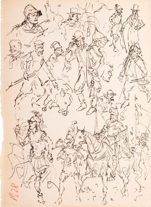 Z TEKI - Szkice moje; 1928, Tadeusz Barwecki-Szewczyk