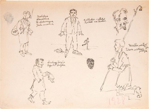Z TEKI - Szkice moje; 1928, Tadeusz Barwecki-Szewczyk