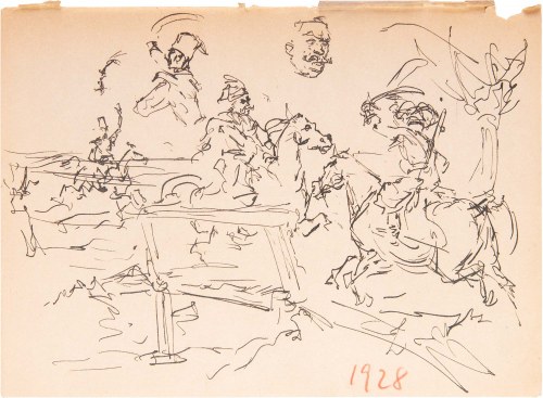 Z TEKI - Szkice moje; 1928, Tadeusz Barwecki-Szewczyk