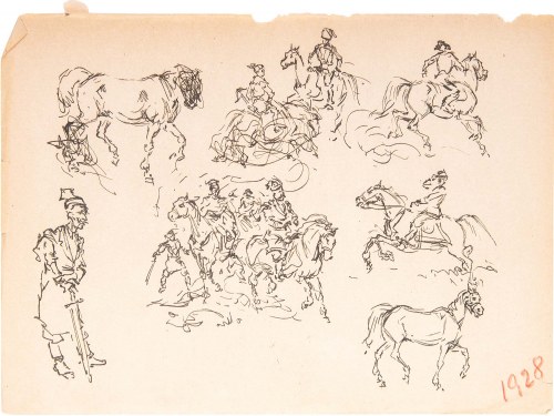 Z TEKI - Szkice moje; 1928, Tadeusz Barwecki-Szewczyk
