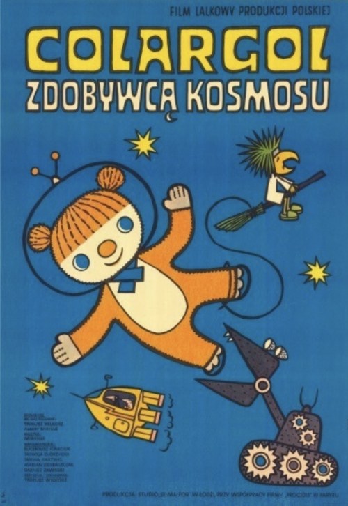 Plakat - Colargol zdobywcą kosmosu; 1978, Tadeusz Wilkosz