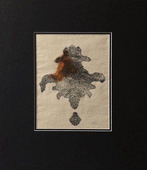 KOMPOZYCJA, Monotypia, 1960, Alina Szapocznikow
