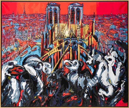Notre Dame Paryż (NR XI-33-165), 2019, Joanna Mieszko-Nita