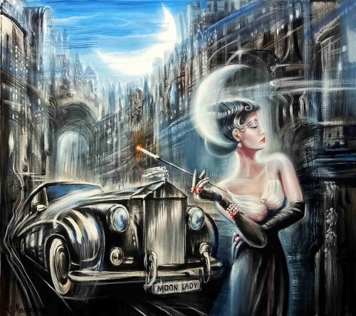 Moon Lady, 2024, Rafał Mruszczak
