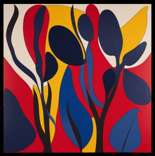 Flower Landscape, 2024, Three Art