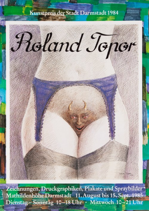 Roland Topor. Kunstpreis der Stadt Darmstadt 1984, Roland Topor