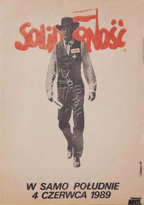 Plakat "W samo południe. 4 czerwca 1989", Tomasz Sarnecki