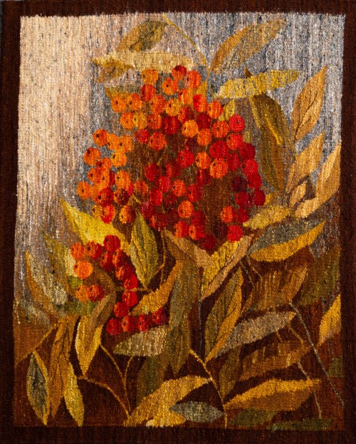 Gobelin "Jarzębina", Cepelia, Bożena Bieniowska-Hołowacz