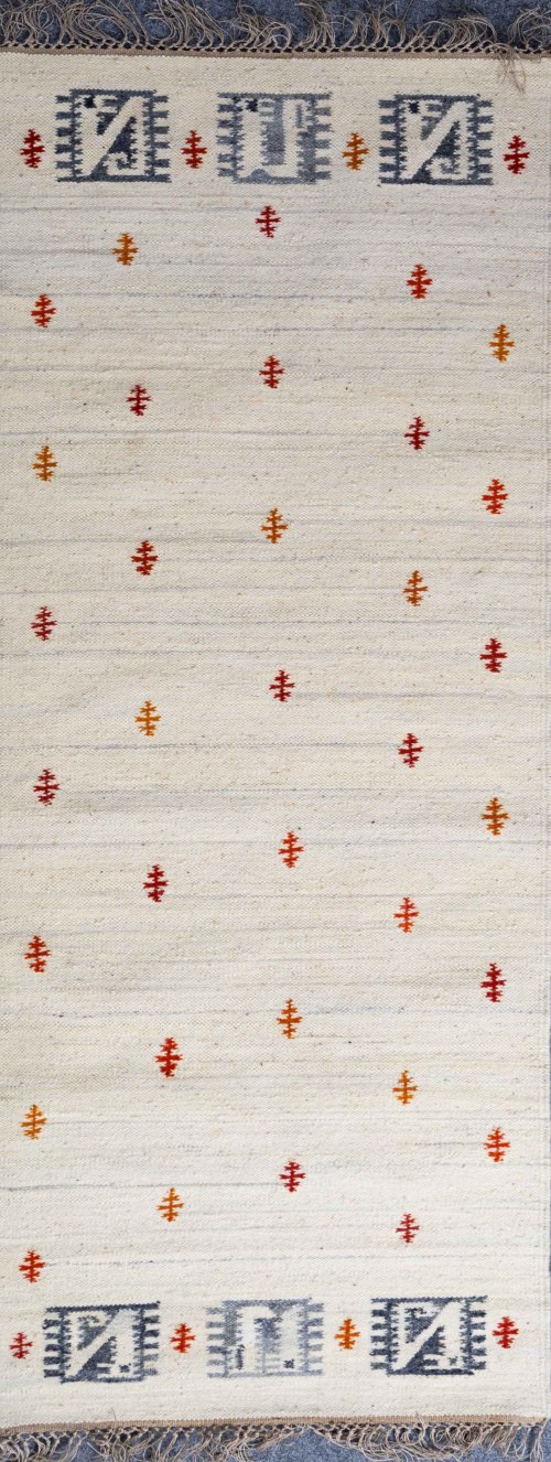 Kilim wzorzysty "Chimery, Spółdzielnia "Wanda" Kraków, 1989, Stefan Gałkowski