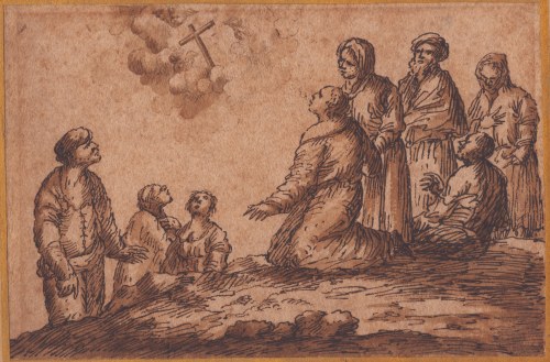 Objawienie Krzyża Świętego, Bartolomé Esteban Murillo