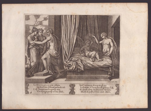 Maestro del Dado (1530-1560 fl.), Historia Kupidyna i Psyche, Agostino Veneziano