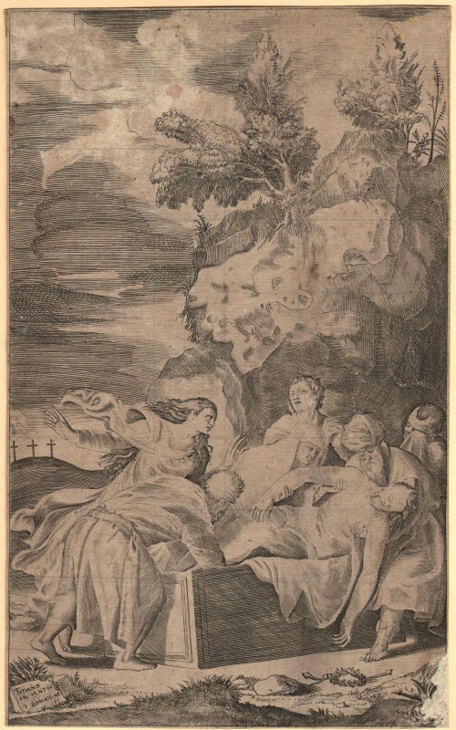 The Entombment, Gulio Di Antonio Bonasone