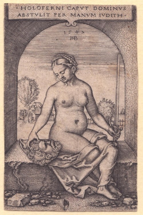 Judyta z głową Holofernesa, Hans Sebald Beham