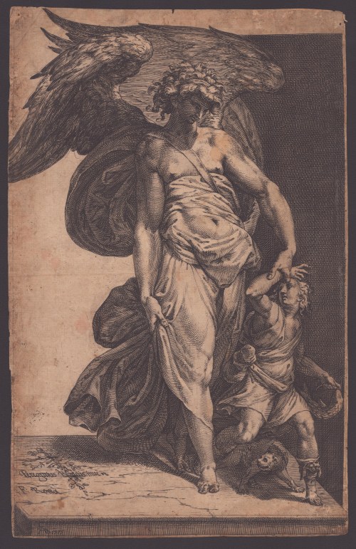 Archanioł Rafał prowadzi Tobiasza 1575, Cherubino Alberti