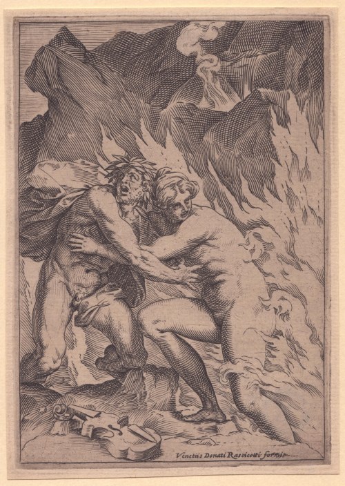 Orfeusz i Eurydyka, Agostino Carracci