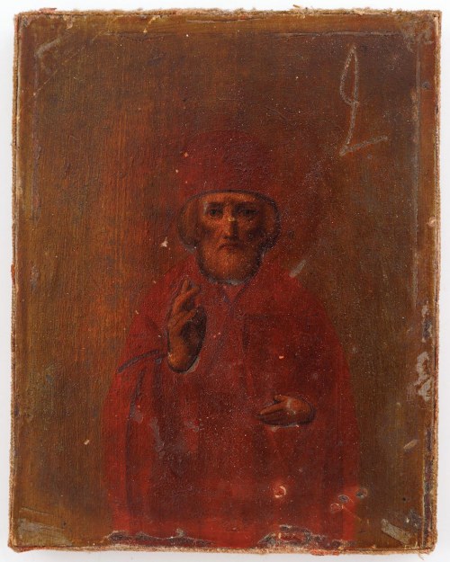 Rosja, K. XIX w., Ikona Święty Mikołaj