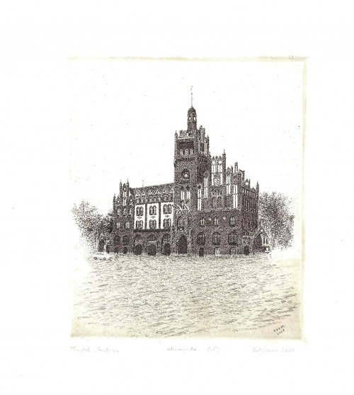 Słupsk, ratusz, 2007, Piotr Kenc