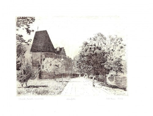 Słupsk, Baszta Czarownic, 2002, Piotr Kenc