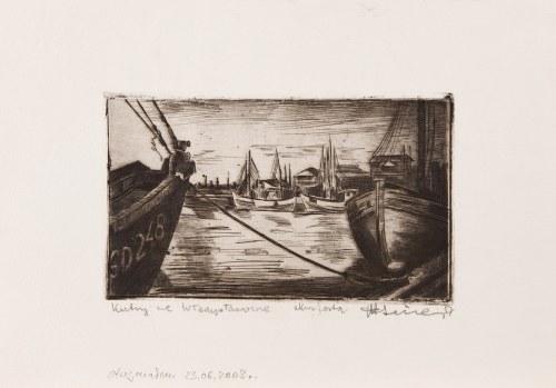 Kutry we Władysławowie, 1957, Marian Leciej