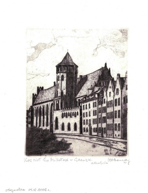 Kościół Św. Mikołaja w Gdańsku, 1980, Marian Leciej