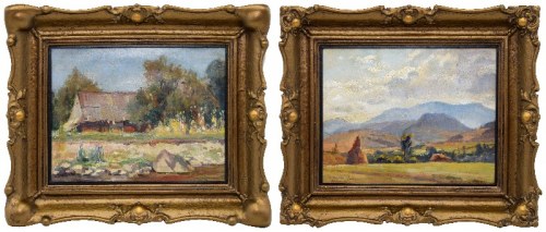 Para pejzaży z Koninki, 1954, Mieczysław Serwin-Oracki