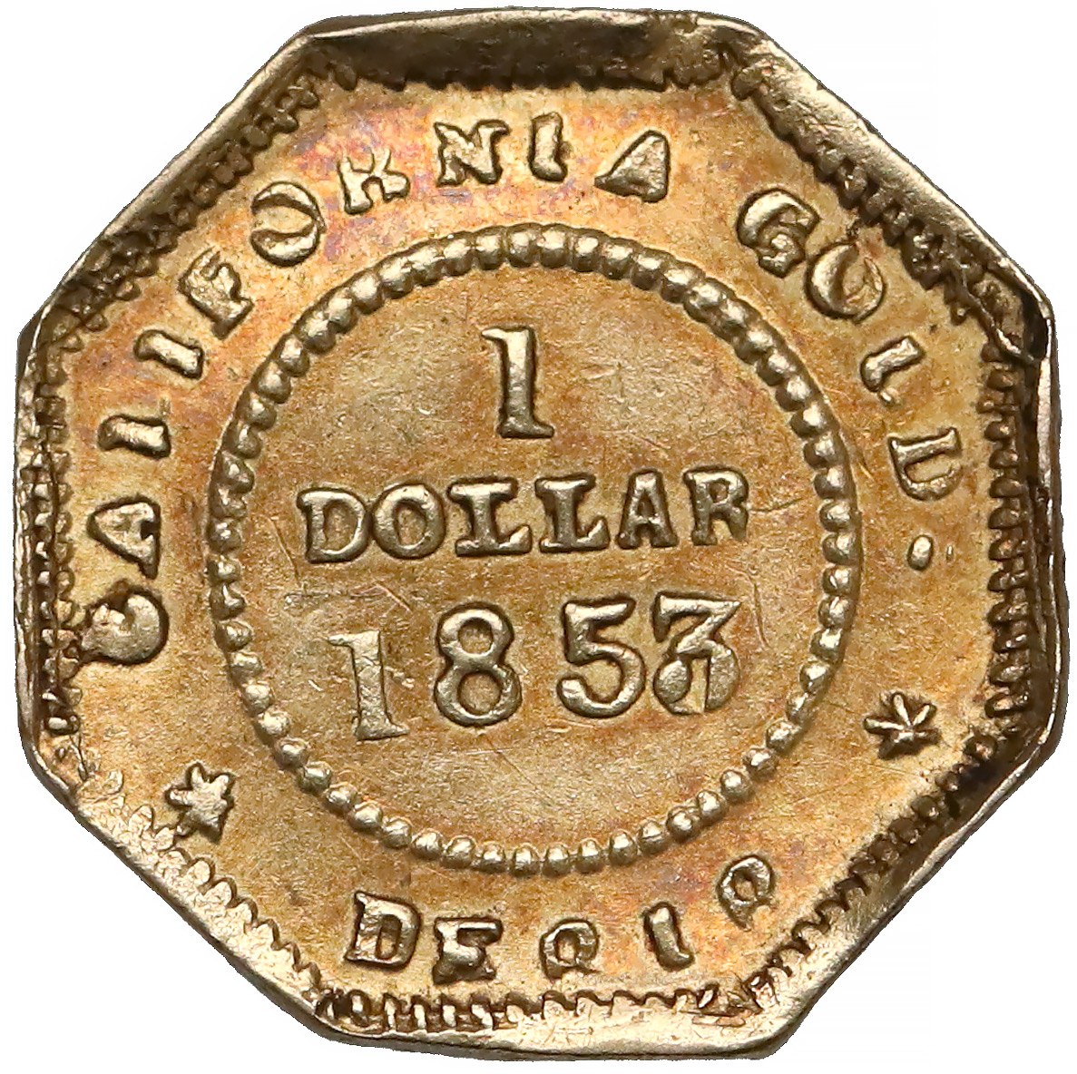 USA California Gold 1 Dolar 1853 usa-california-gold-1-dolar-1853