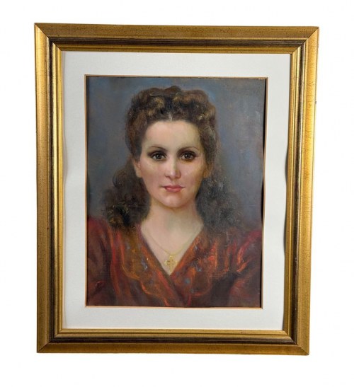 Portret kobiety - G. Maldarelli, Giuseppe Maldarelli